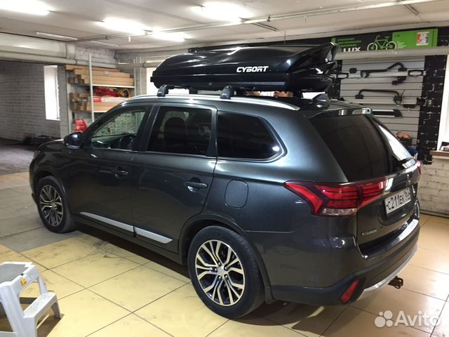 Автобокс на крышу Мitsubishi