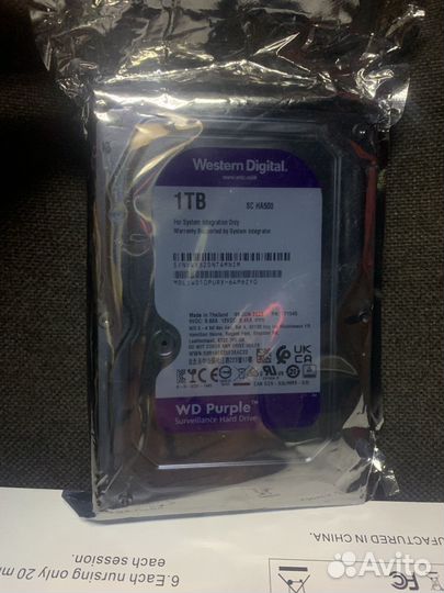 Внутренний жесткий диск 1 тб