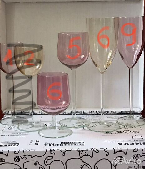 Бокалы калининские СССР