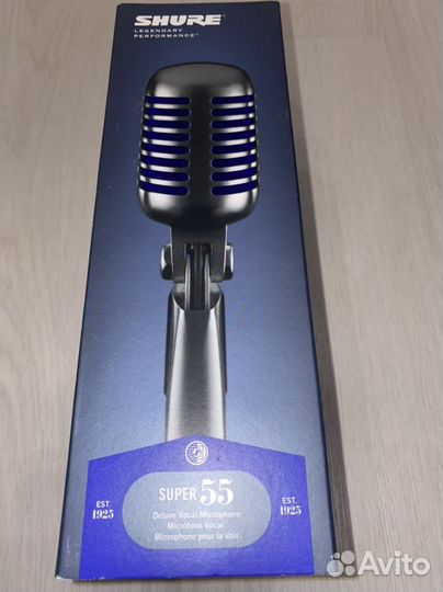Новый вокальный микрофон Shure Super 55