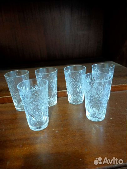 Стопки хрустальные СССР