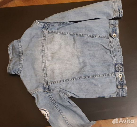 Куртка джинсовая детская