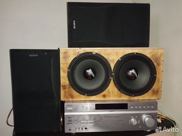 Av ресивер sony с фронтом