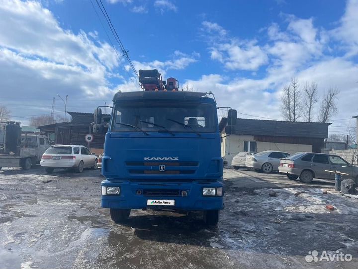 КАМАЗ 65117 с КМУ, 2013