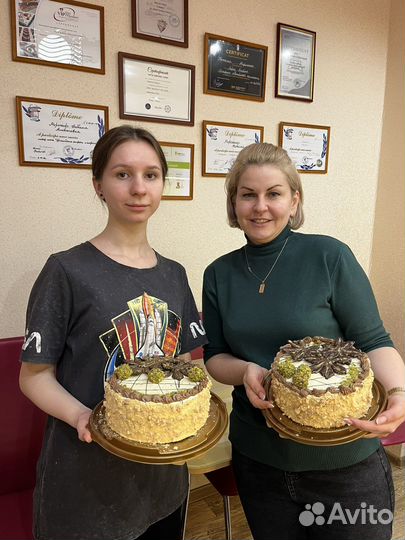 Кондитерский мастер -класс по Киевскому торту