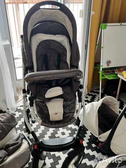 Коляска 3 в 1 Riko bruno