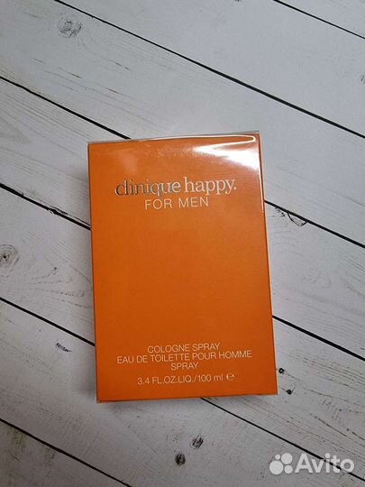 Clinique happy for men туалетная вода