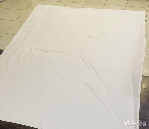 Простыня двойная Отельная