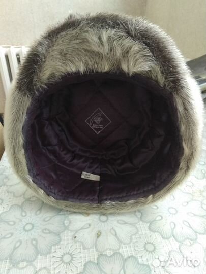 Мужская зимняя шапка из нерпы