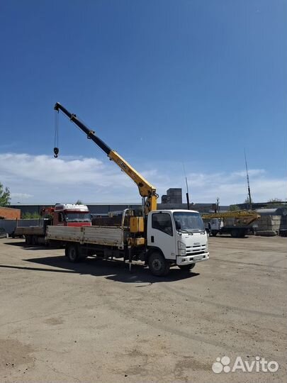 Isuzu Elf с КМУ, 2013