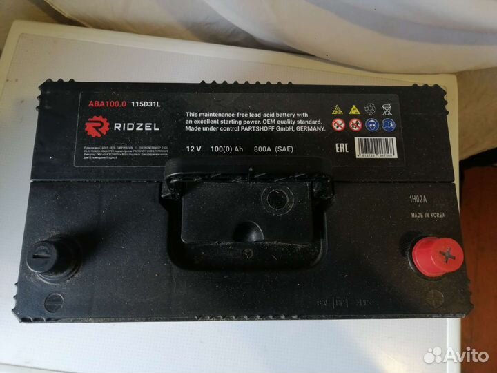 Аккумулятор для А/М