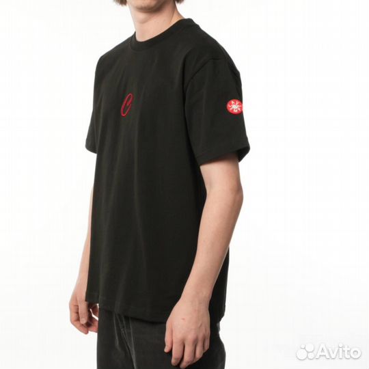 Черная футболка оверсайз cavempt