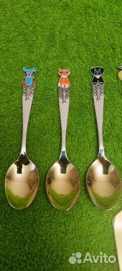 Детский набор столовых приборов Репка СССР