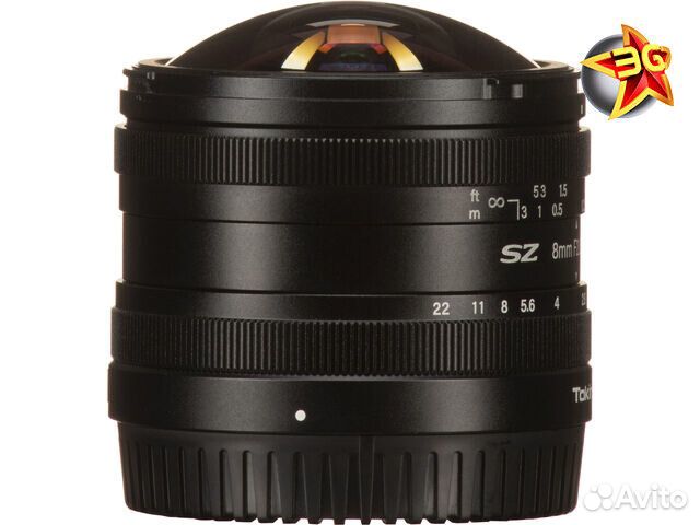 Объектив Tokina SZ 8mm f/2.8 Fisheye MF Sony E