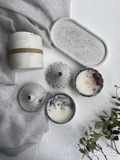 Поднос гипсовый