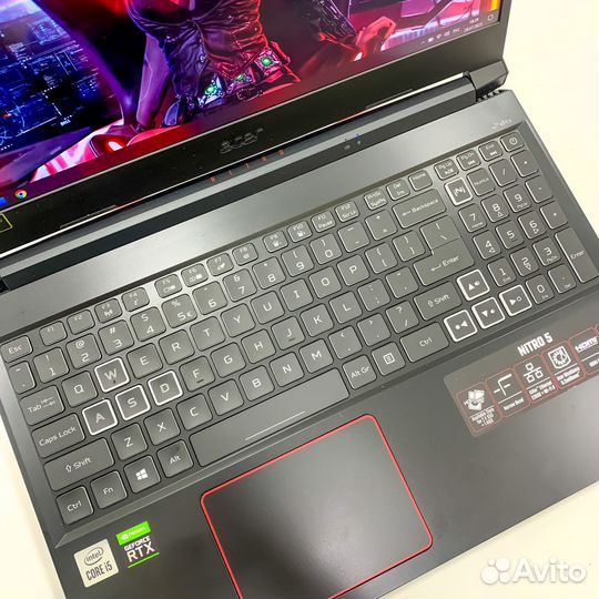 Игровой ноутбук Acer Nitro 5 i5 + RTX 3060(6gb)