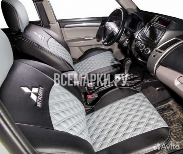 Чехлы на Mitsubishi Pajero sport 2