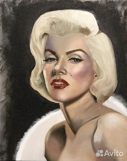 Картина маслом Мерилин Монро