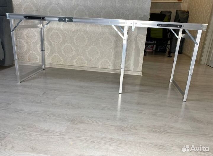 Стол складной туристический (усиленный) 180*60