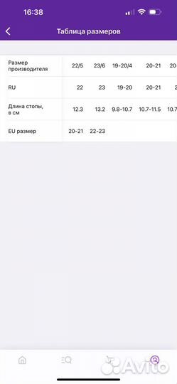 Crocs 23 размер