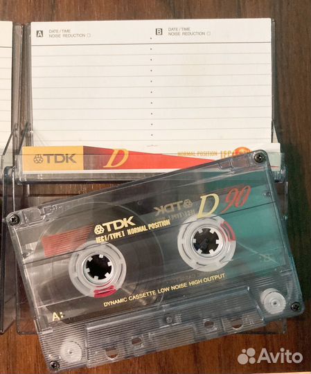 TDK D90 Аудиокассеты