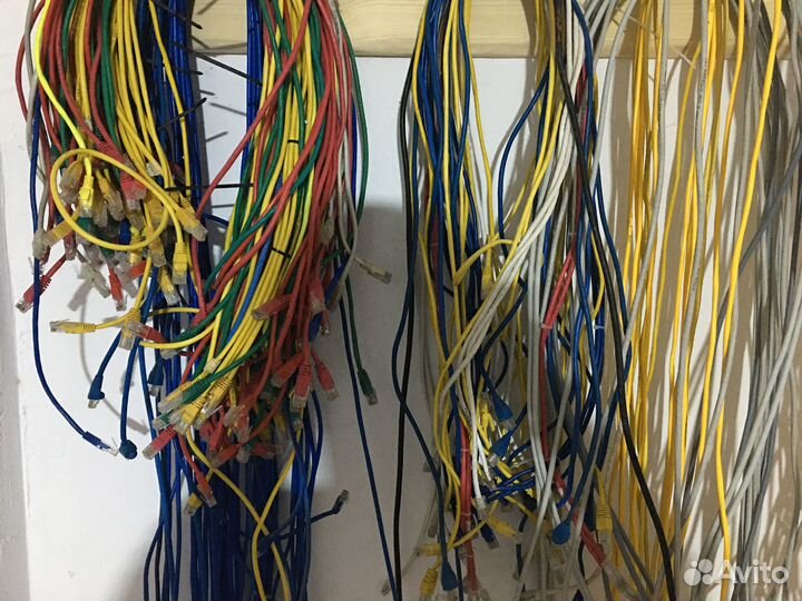 Кабель патч корд, вилка RJ-45