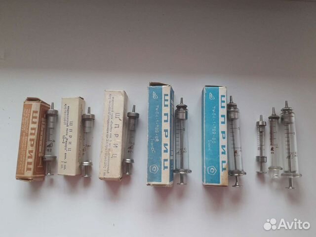 Шприцы медицинские СССР