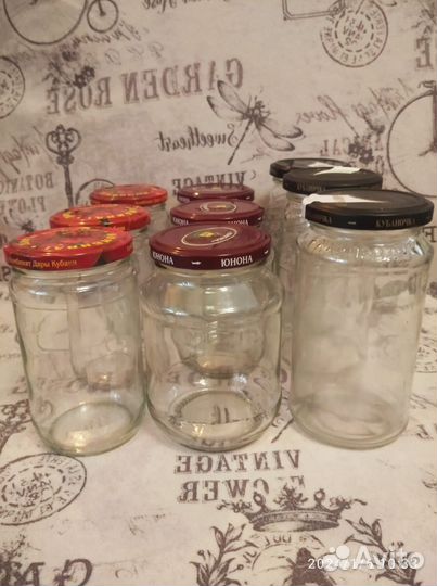 Банки стеклянные с крышкой