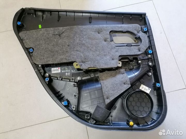 Обшивка двери задней (карта) Kia RIO 2011-2017