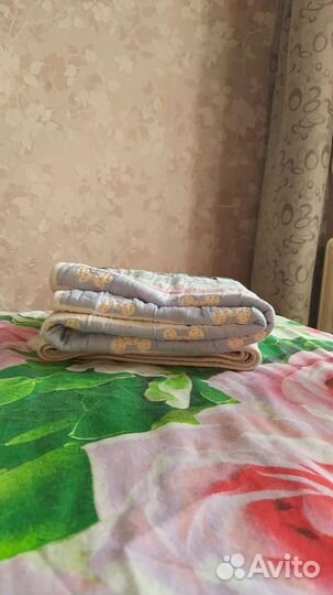 Муслиновый плед для малыша