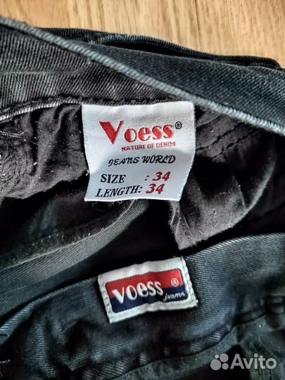 Джинсы мужские Voess W 34 L 34