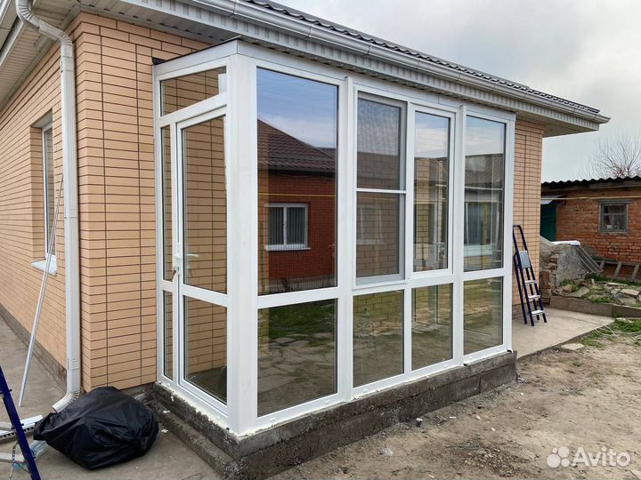 Тамбур пвх в дом