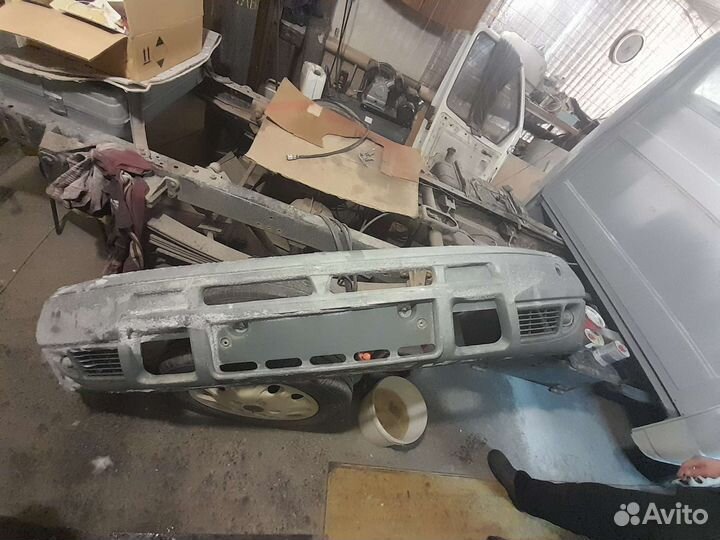 Бампер на газель 3302