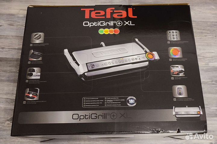 Гриль Tefal Optigrill XL новый