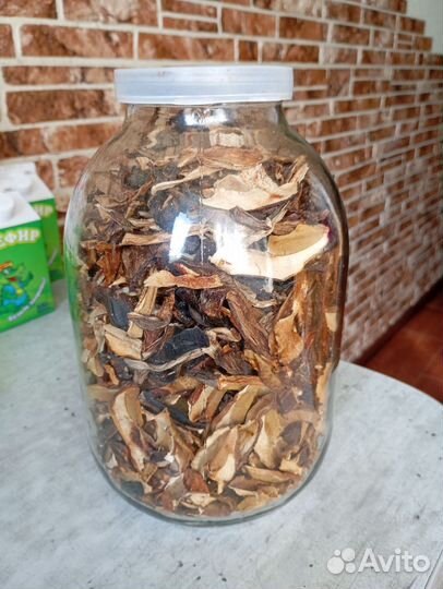 Грибы сухие