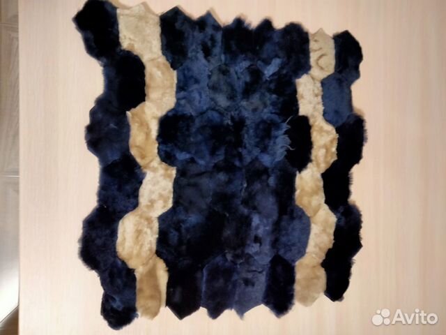 Коврик на сиден авто(натур шерсть овечка) 2шт 1200