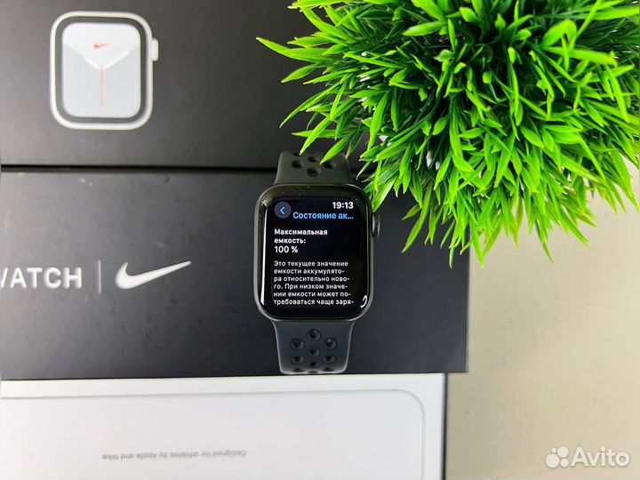 Часы apple watch se 40 mm акб 100