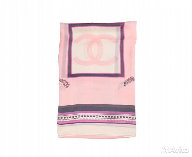 Палантины Chanel, Fendi, Louis Vuitton шелк