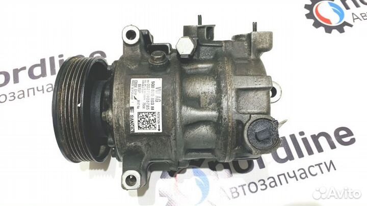 Компрессор кондиционера Skoda Rapid 1 NH cwvb 2017
