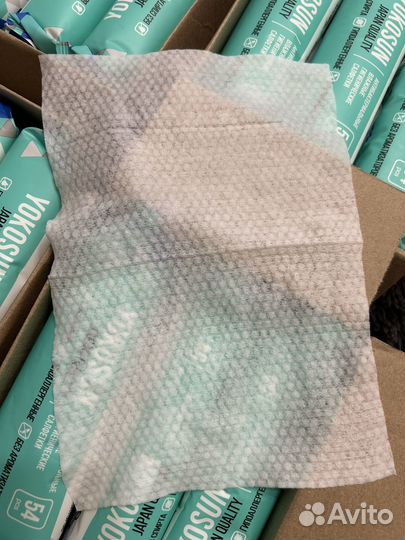 Влажные салфетки детские блок из 3пачек yokosun