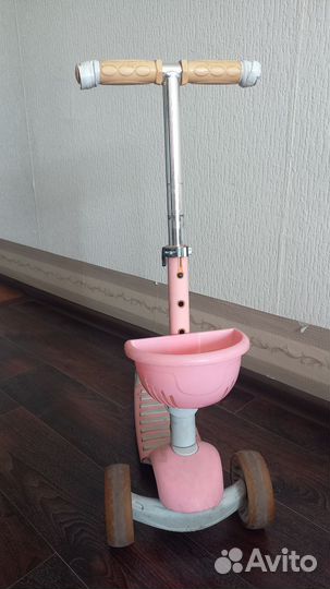 Самокат детский трехколесный бу