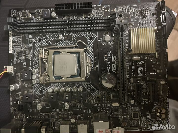 Материнская плата+процессор