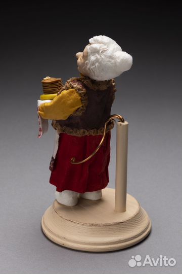 Ватные елочные и интерьерные игрушки новые Бабушка