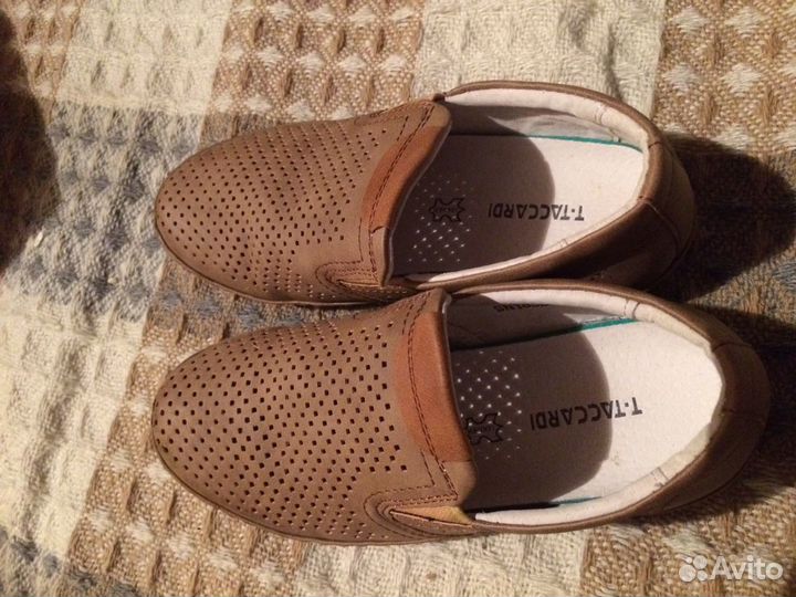 Туфли кожаные