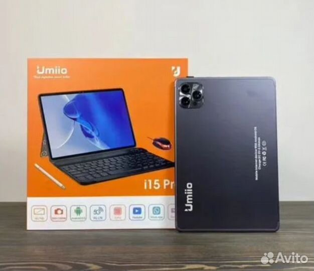 Планшет с клавиатурой и мышкой Umiio i15 Pro