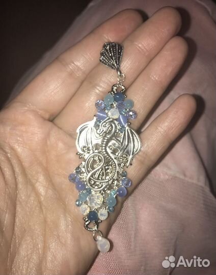 Серьги Драконы