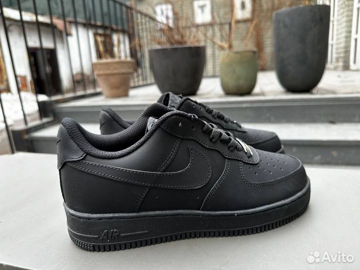 Кроссовки Nike Air Force 1 Low Black 37-43