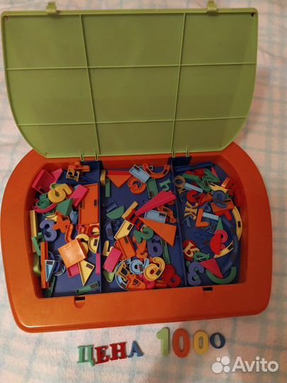 Магнитные доски, буквы, цифры, магнитные пазлы, об