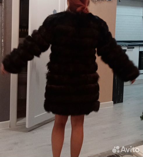 Шуба-трансформер из песца