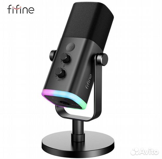 Микрофон динамический Usb/Xlr fifine AM8 Новый